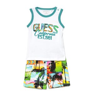 GUESS színes pálmafa mintás szett
