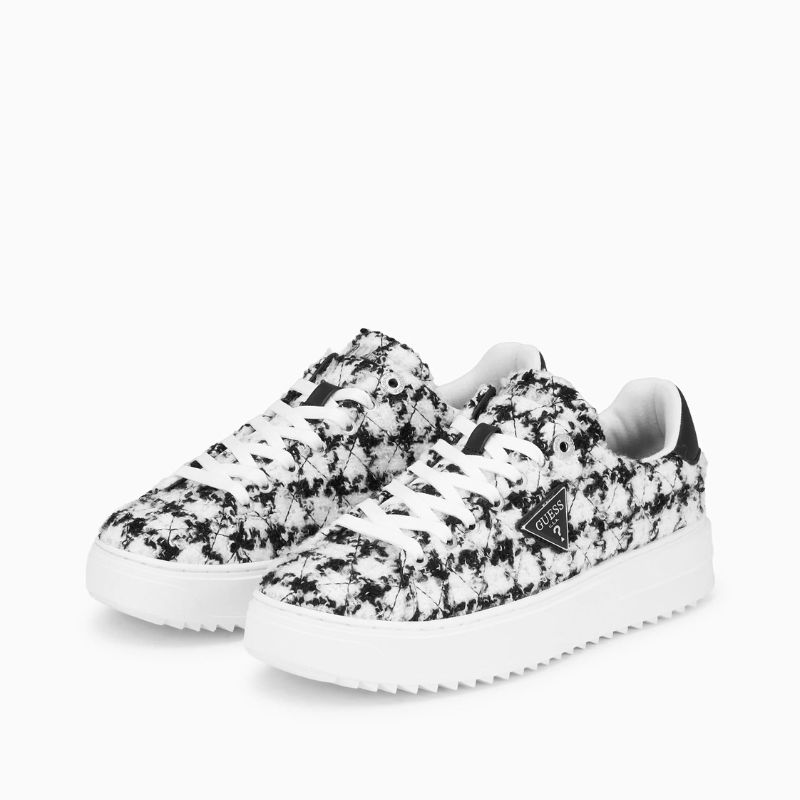 GUESS cipő DENISA fekete-fehér