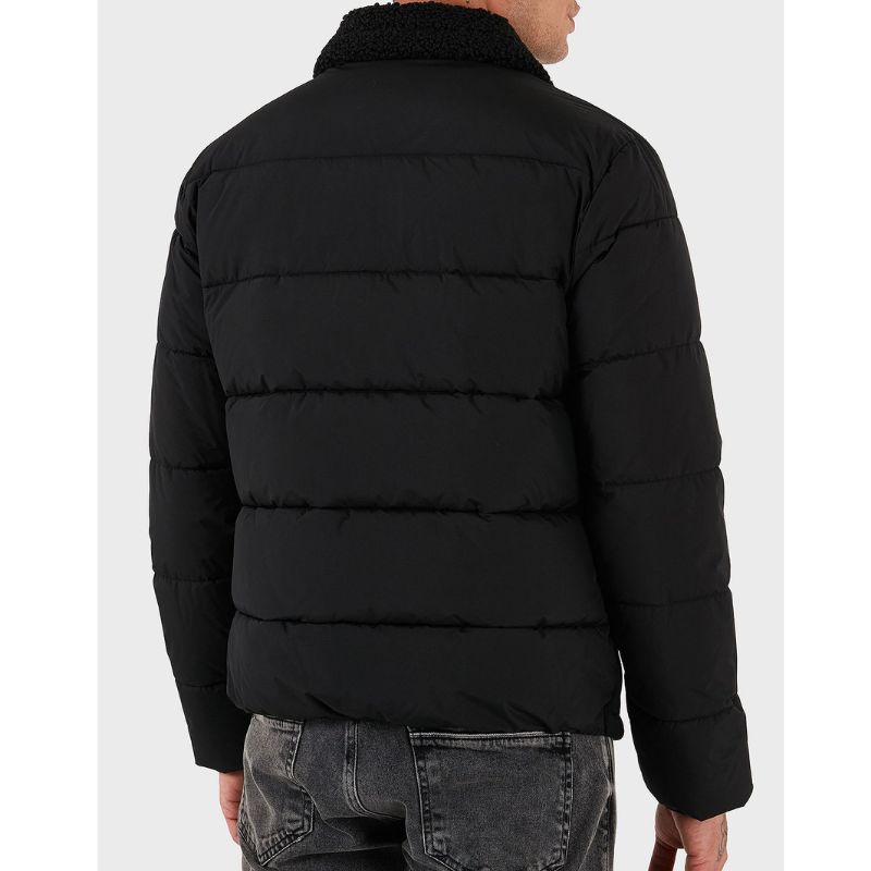 GUESS dzseki SHEARLING fekete