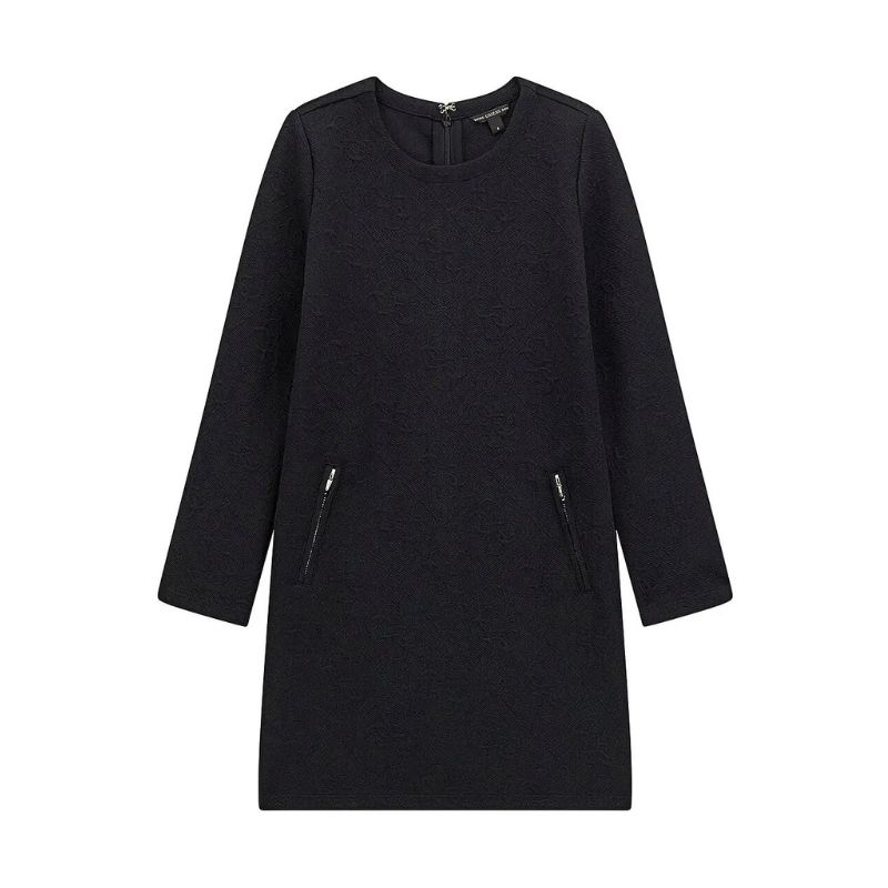 GUESS fekete hosszú ujjú ruha