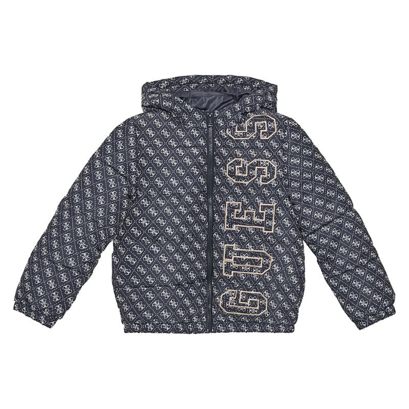 GUESS logó mintás téli dzseki