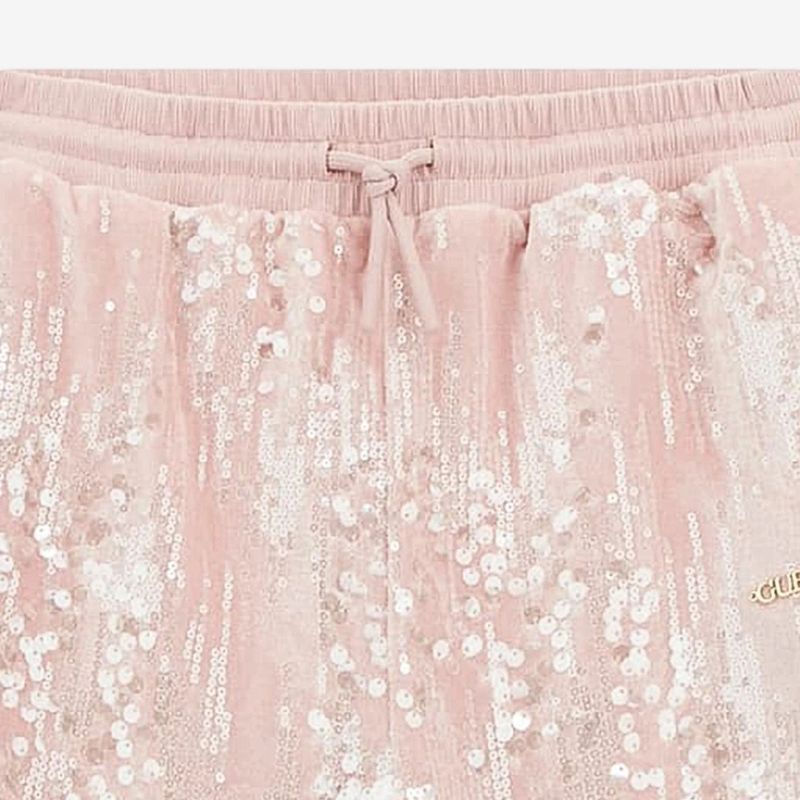 GUESS rózsaszín fényes nadrág