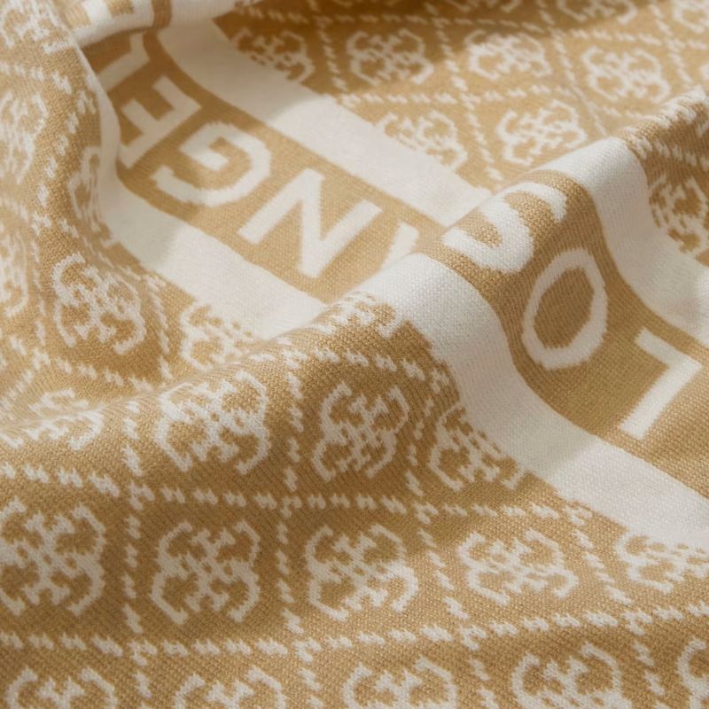 GUESS sál 4G LOGO bézs