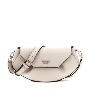 GUESS táska AMORETTE krémfehér