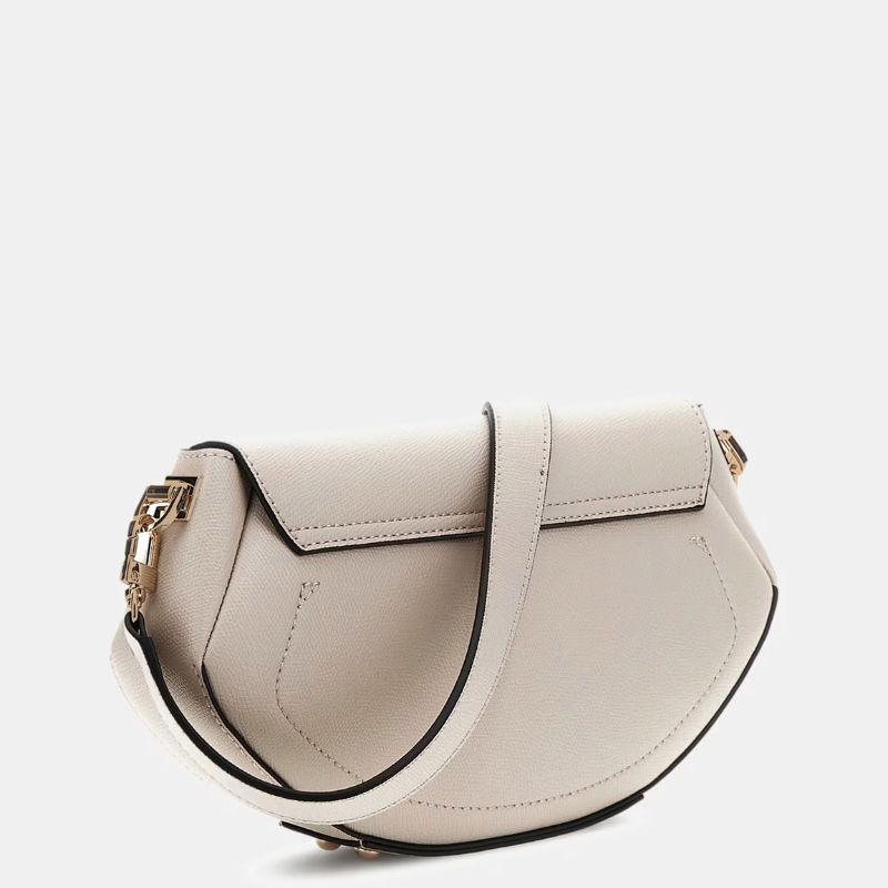 GUESS táska AMORETTE krémfehér