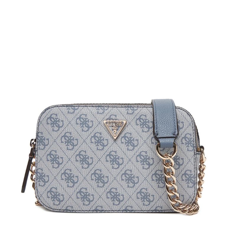 GUESS táska NOELLE LOGO kék