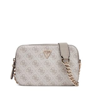 GUESS táska NOELLE LOGO szürkés-bézs