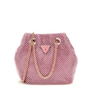 GUESS táska ZALINA rózsaszín