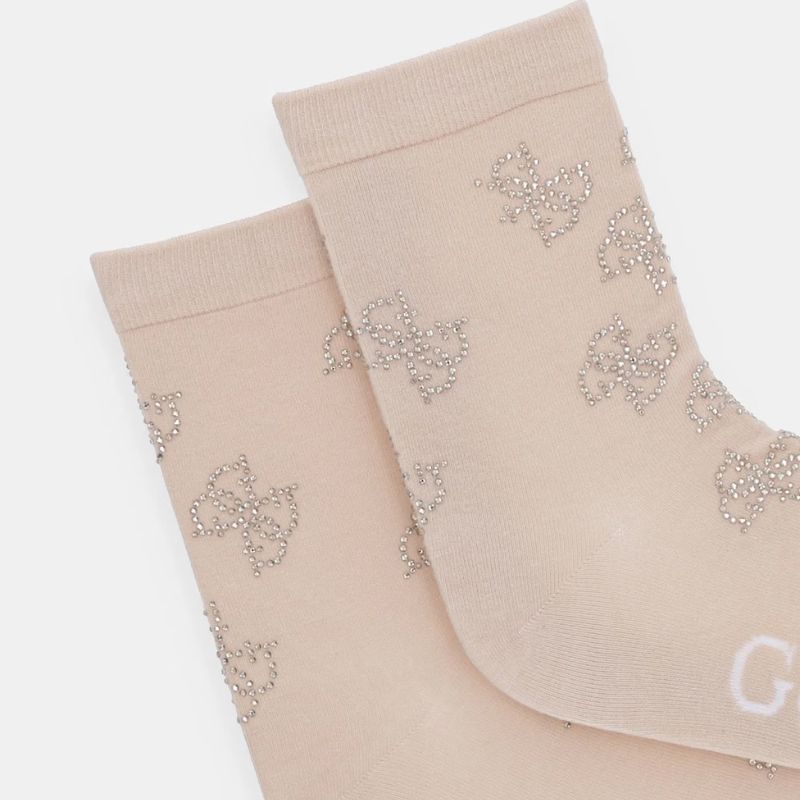 GUESS zokni SHINY bézs