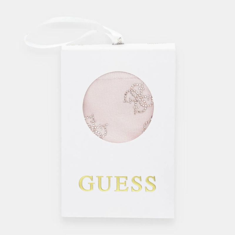 GUESS zokni SHINY rózsaszín