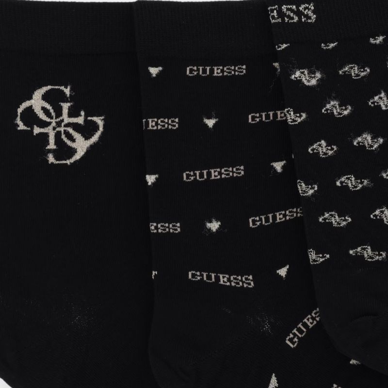 GUESS zokni szett FANTASY fekete