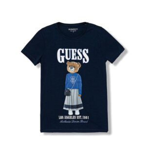 GUESS sötétkék macis póló