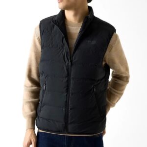 GUESS mellény PUFFER fekete
