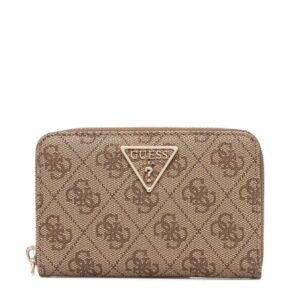 GUESS pénztárca LAUREL LOGO barna