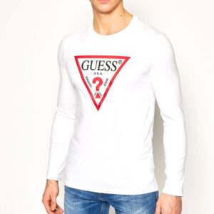 GUESS felső M1RI31I3Z11 fehér