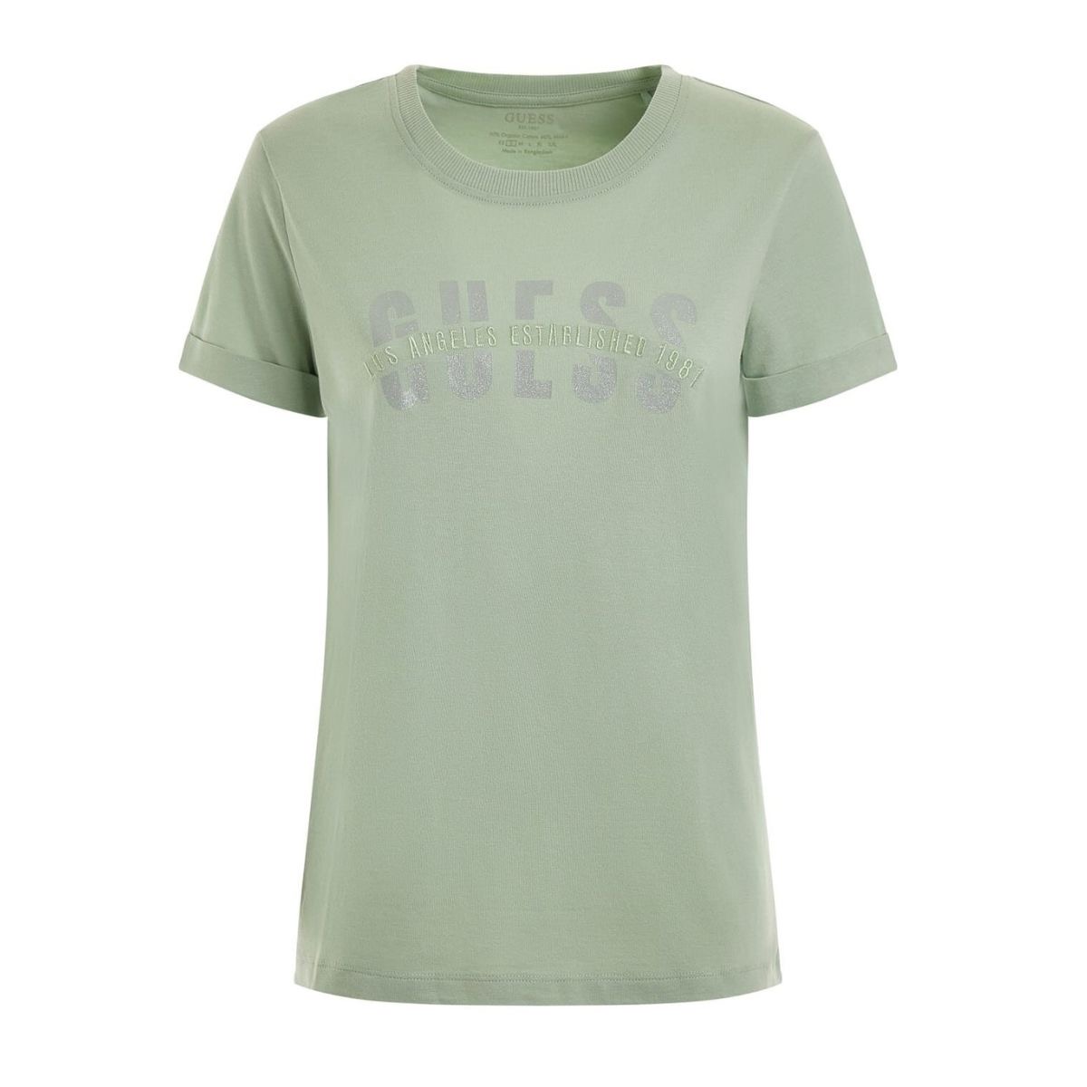 GUESS póló világoszöld AGATA