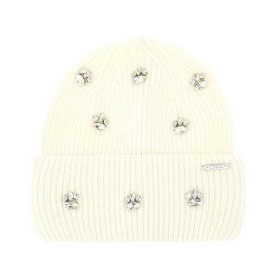 GUESS sapka BEANIE törtfehér