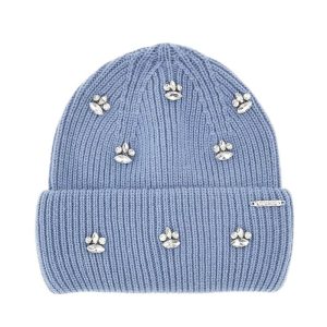 GUESS sapka BEANIE világoskék