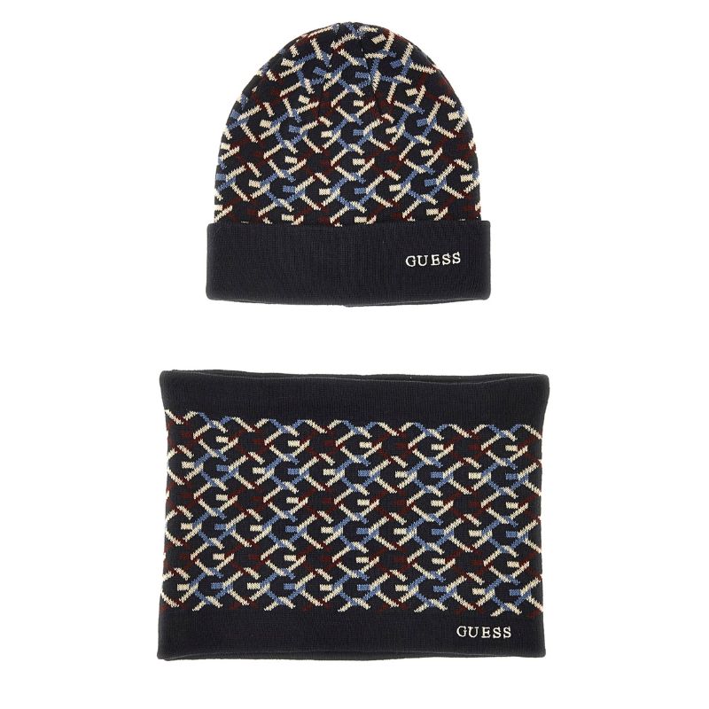 GUESS sapka-sál szett fiúknak