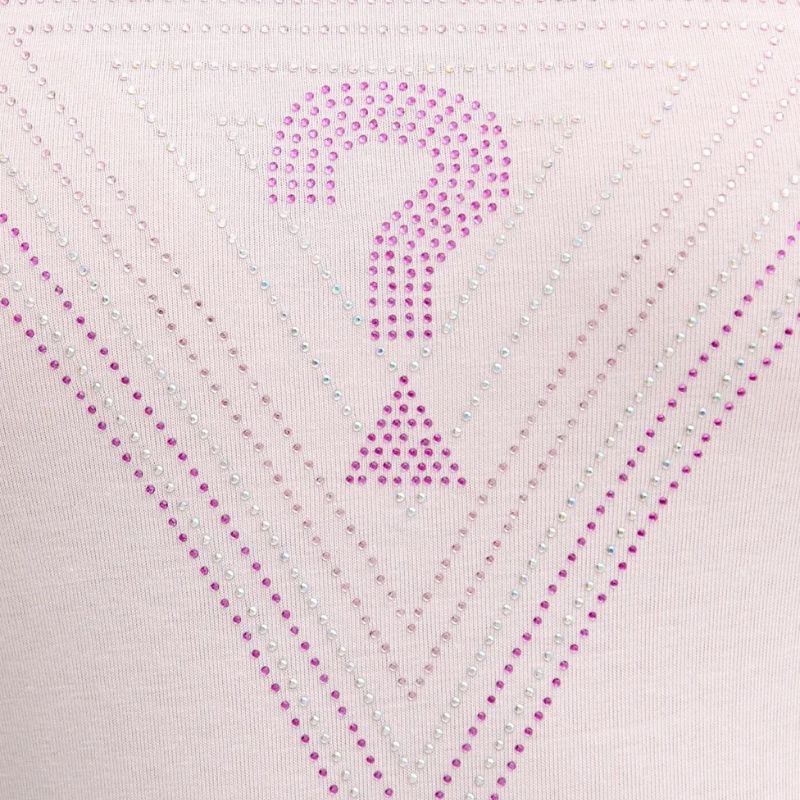 GUESS póló OMBRE rózsaszín