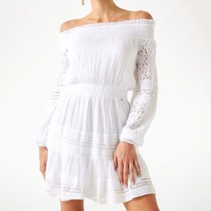 GUESS ruha AUDREY fehér