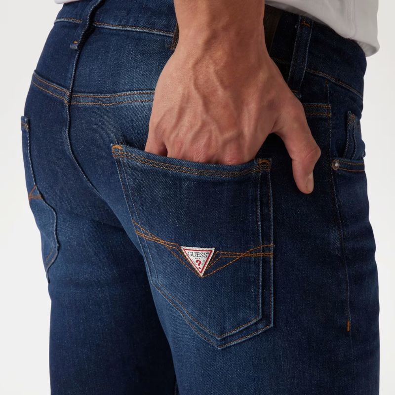 GUESS farmernadrág MIAMI sötétkék