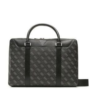 GUESS laptop táska MILANO fekete
