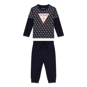 GUESS logó mintás szabadidő szett