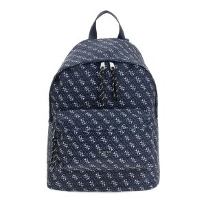 GUESS sötétkék logó mintás hátizsák