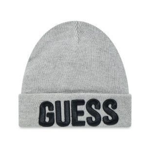 GUESS szürke kötött sapka babáknak