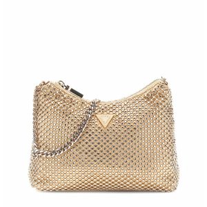 GUESS táska ZALINA arany színű