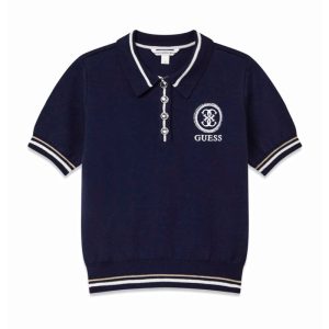 GUESS galléros kötött póló