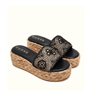 GUESS papucs BINATA fekete