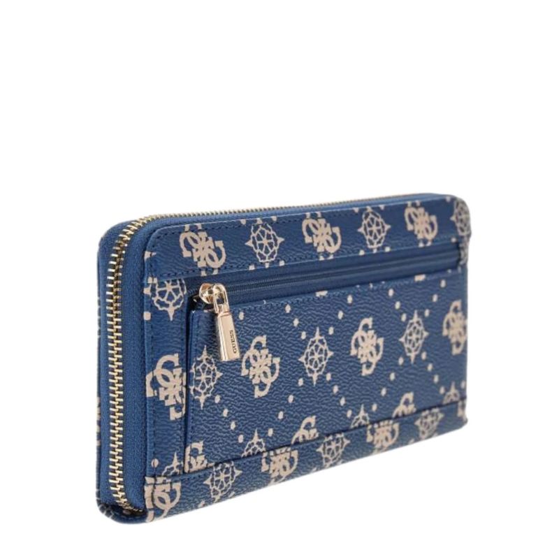 GUESS pénztárca EMELIE LOGO kék