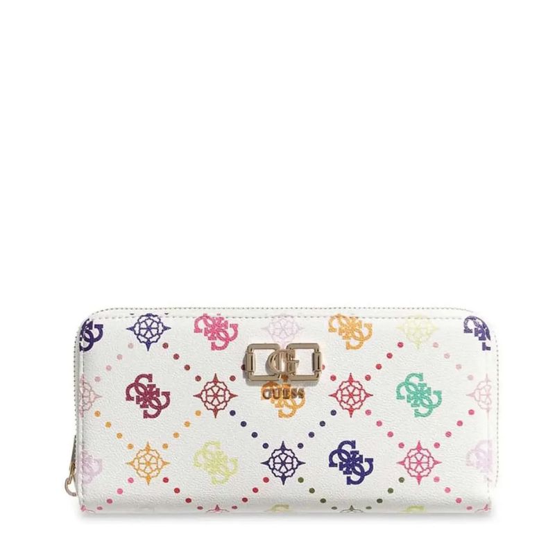 GUESS pénztárca EMELIE LOGO mintás