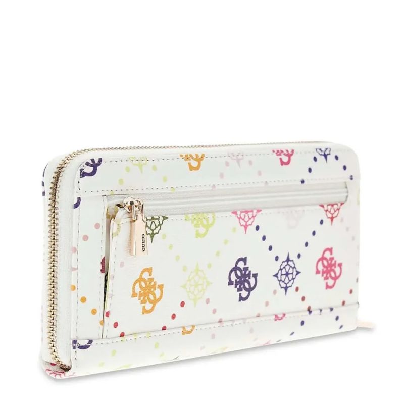 GUESS pénztárca EMELIE LOGO mintás