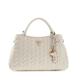 GUESS táska CHERYL krémfehér