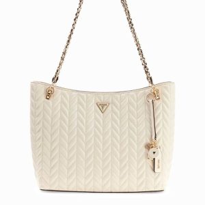 GUESS táska CHERYL2 krémfehér