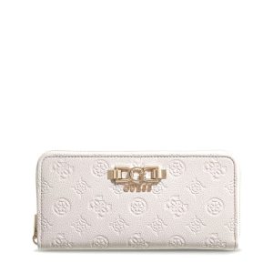 GUESS pénztárca ANISE törtfehér