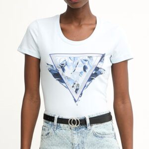 GUESS póló FEATHER fehér