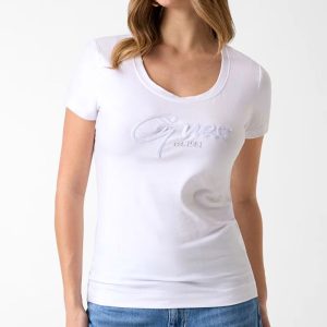 GUESS póló FLITTERS fehér