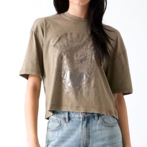 GUESS póló SAVAGE TOUR barna