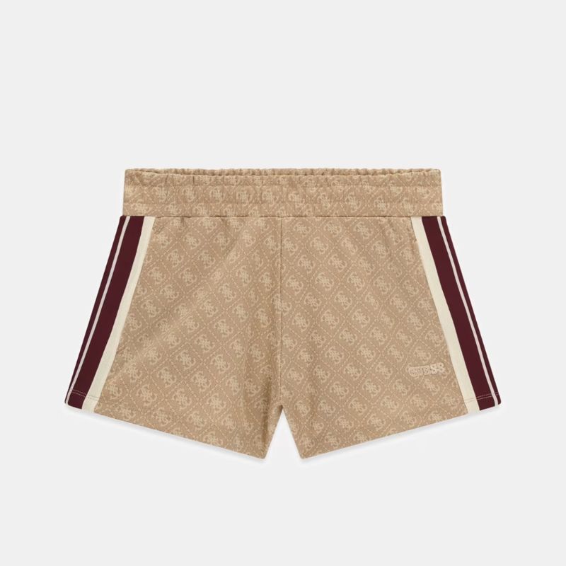 GUESS sort 4G LOGO barna