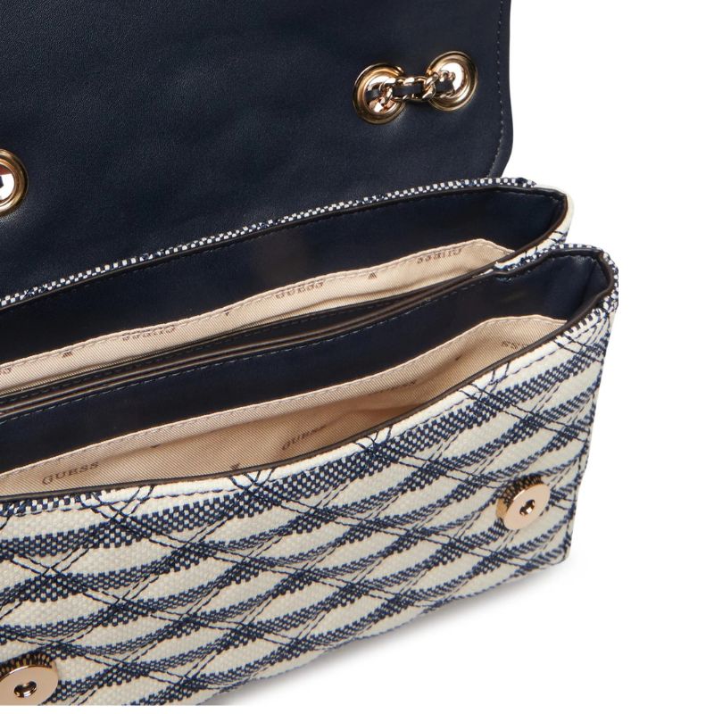 GUESS táska GIULLY2 csíkos