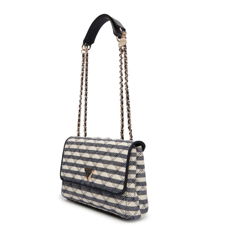 GUESS táska GIULLY2 csíkos