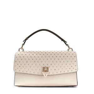 GUESS táska PATSIE krémfehér