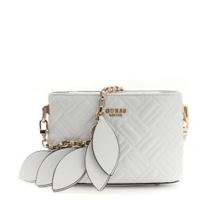GUESS táska SALLY MINI fehér