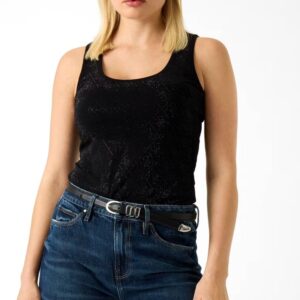 GUESS trikó 4G LOGO fekete