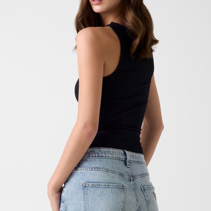 GUESS trikó GUENDALINA fekete