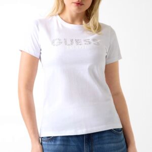 GUESS póló STUDS fehér